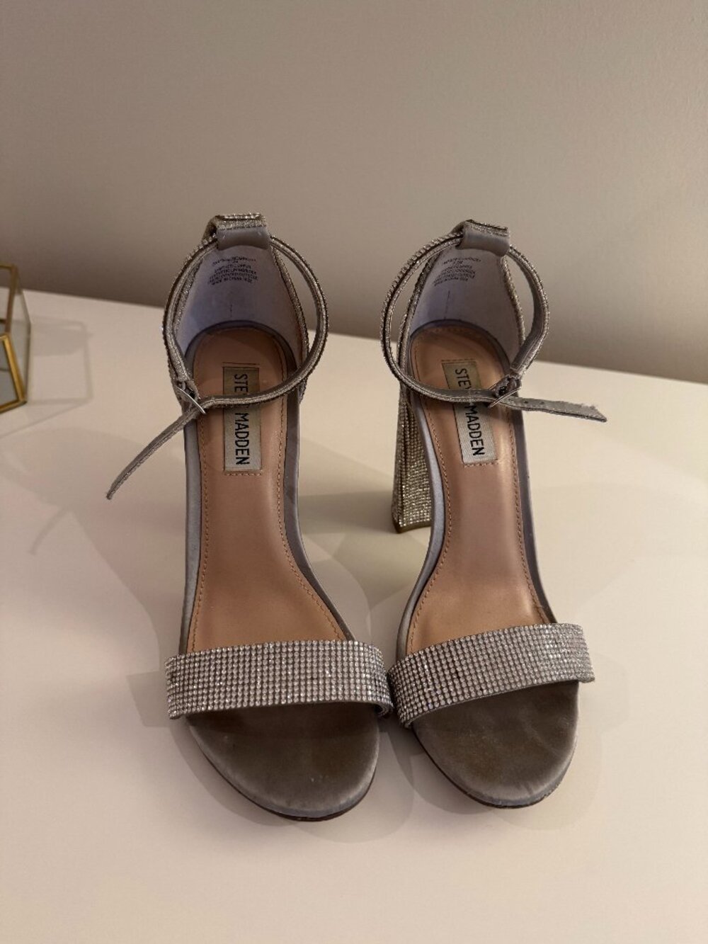 Steve Madden Carrson Rhinestone Heels - Picture 2 of 8
